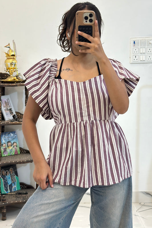 Pretty cotton top (42-44 XL-2XL)