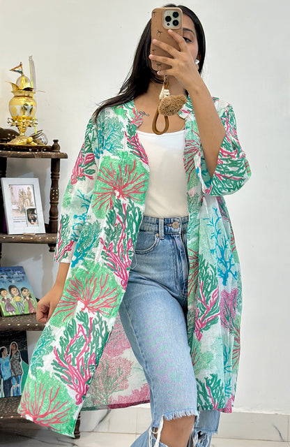 Oversized cotton shirt (40-42)