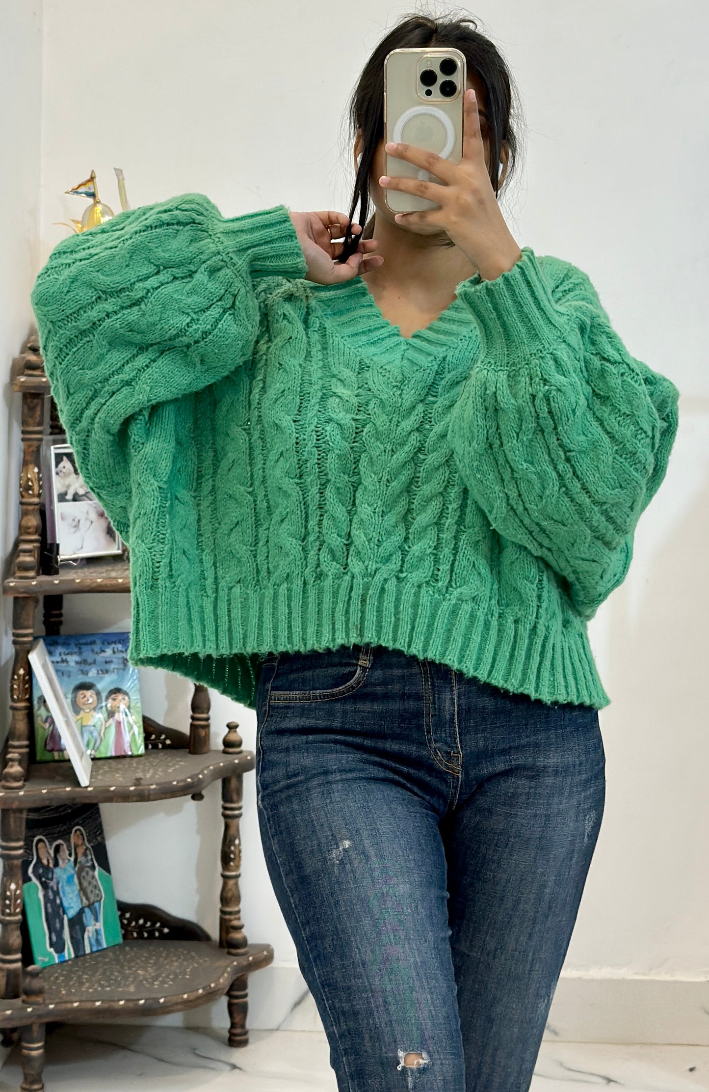 Heavy oversized sweater (48-50)