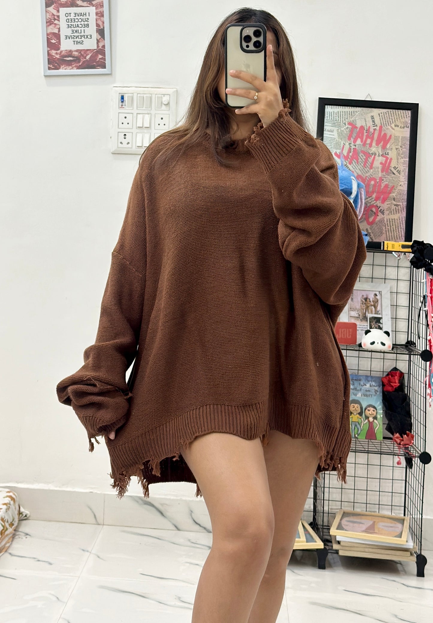 Oversized Korean sweater (48-50)