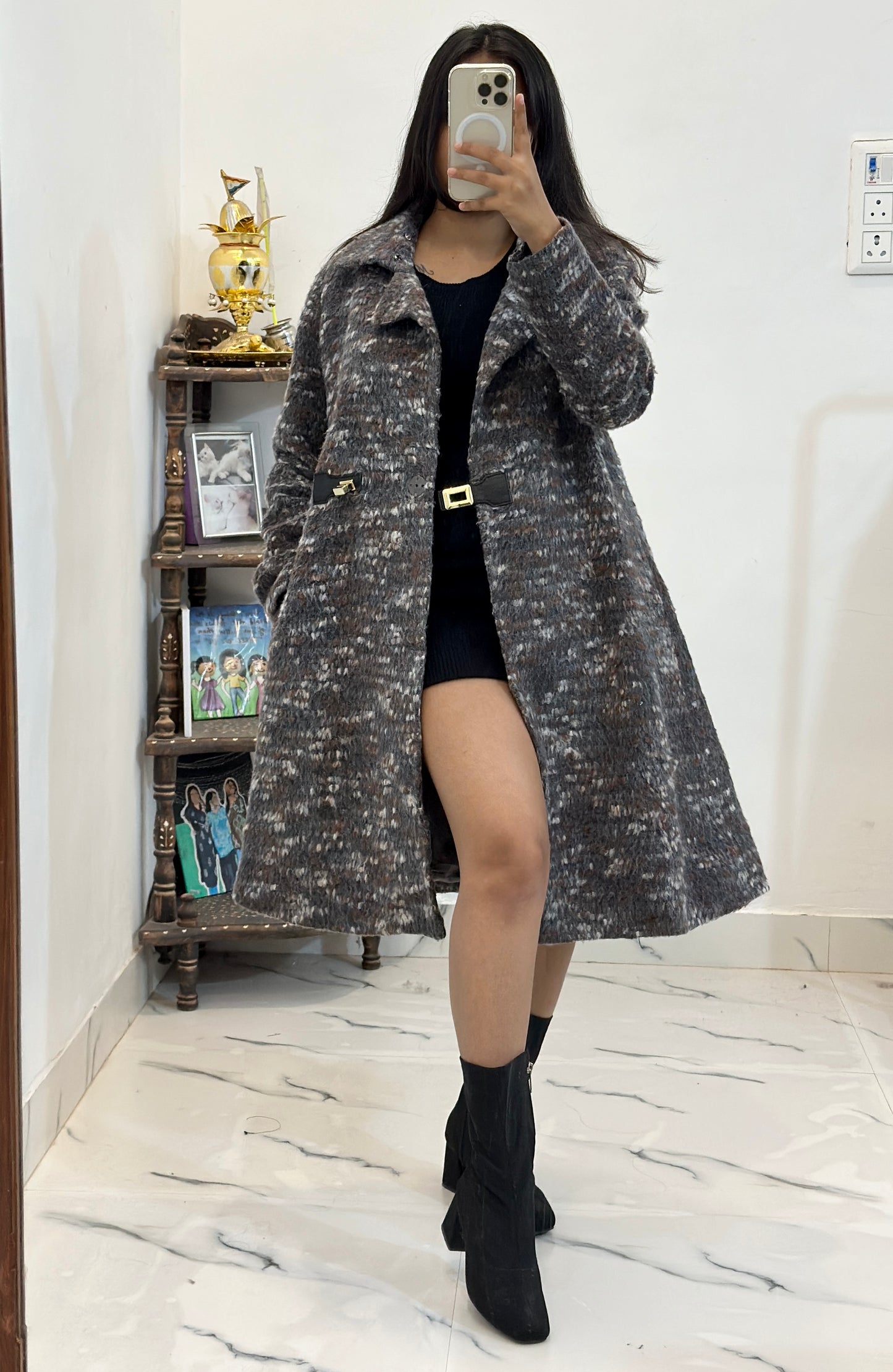 Korean long coat (34-36)