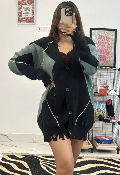 Oversized Korean cardigan(40-42)