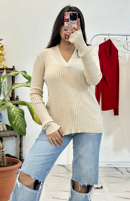 Furr long jacket with top (40-42)
