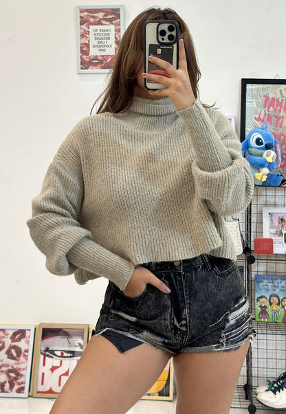 Oversized crop sweater (42-44)