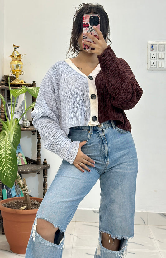 Oversized Korean Chanel sweater (46-48)