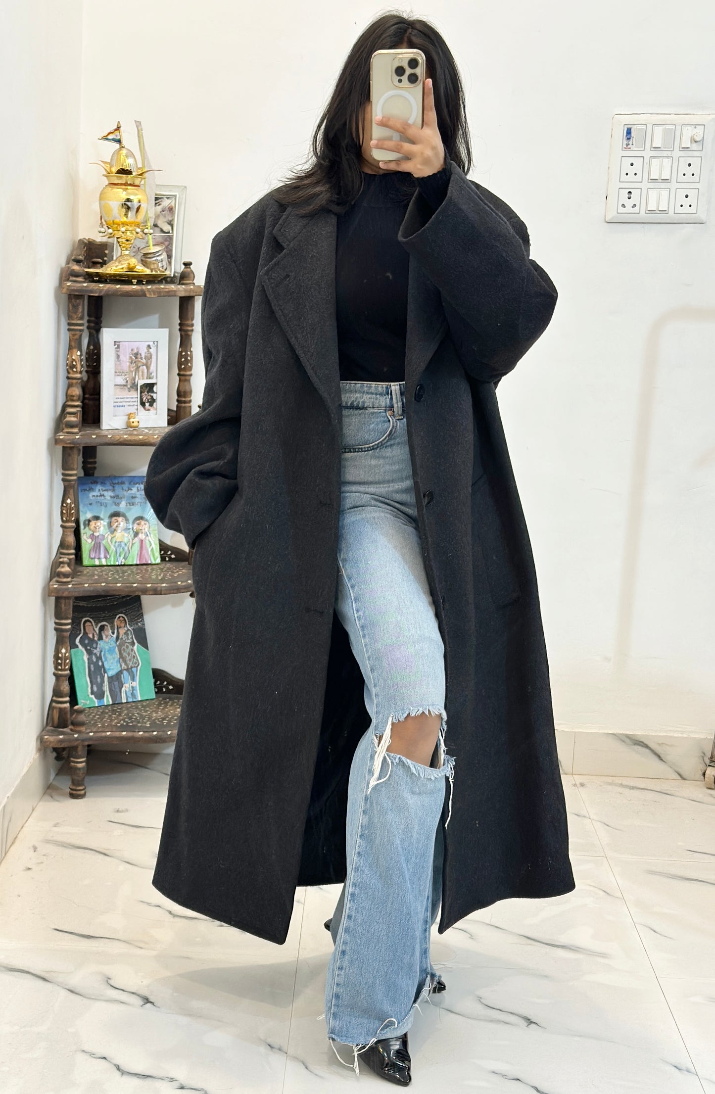 Unisex long coat (48-50)