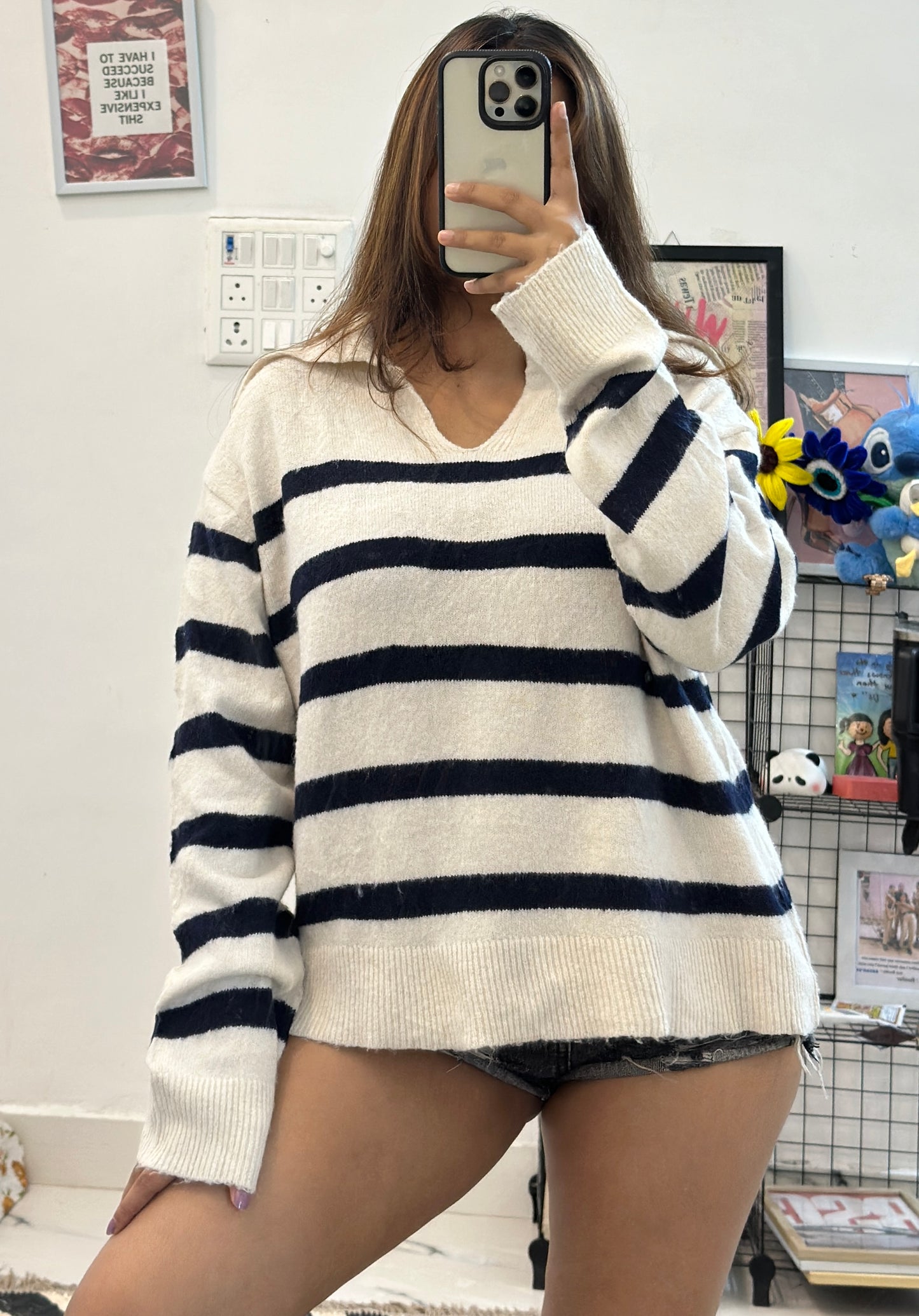Oversized Korean sweater (42-44)