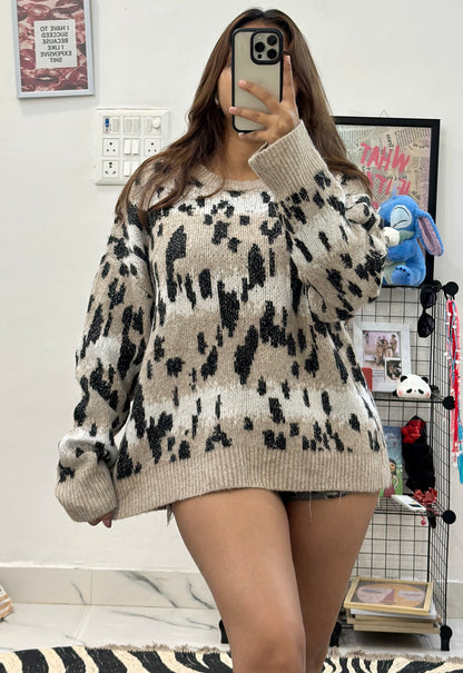 Oversized Korean sweater (44-46)