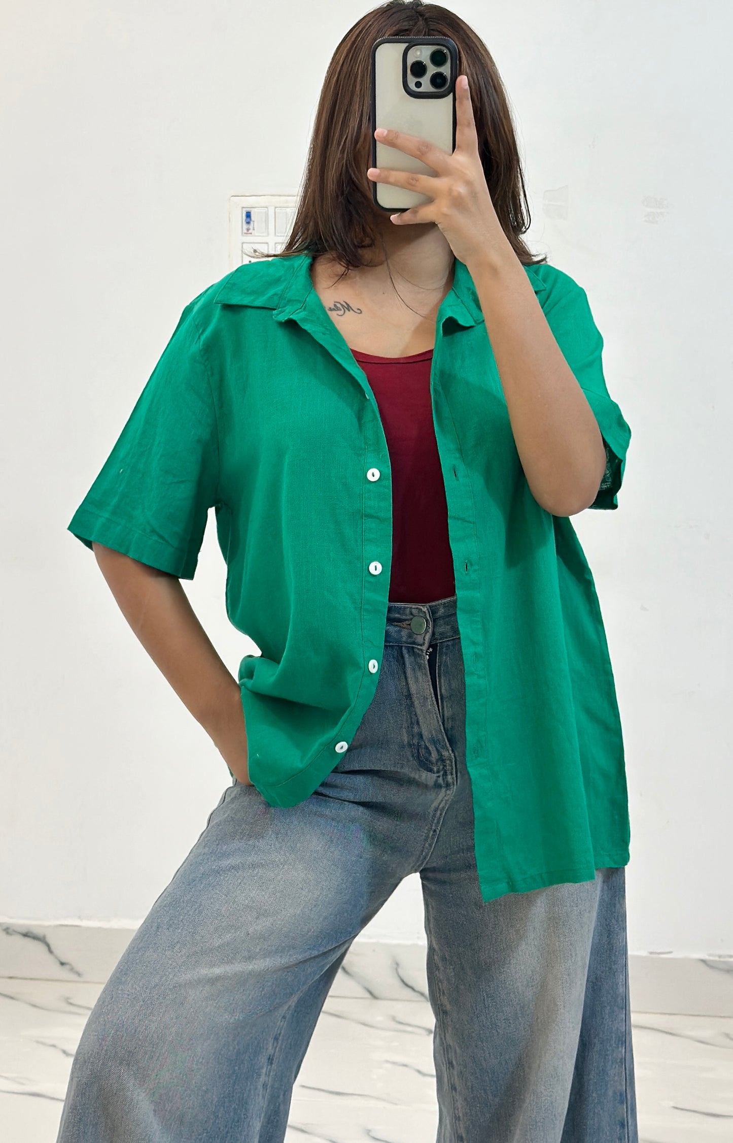 Cotton shirt (34-36)