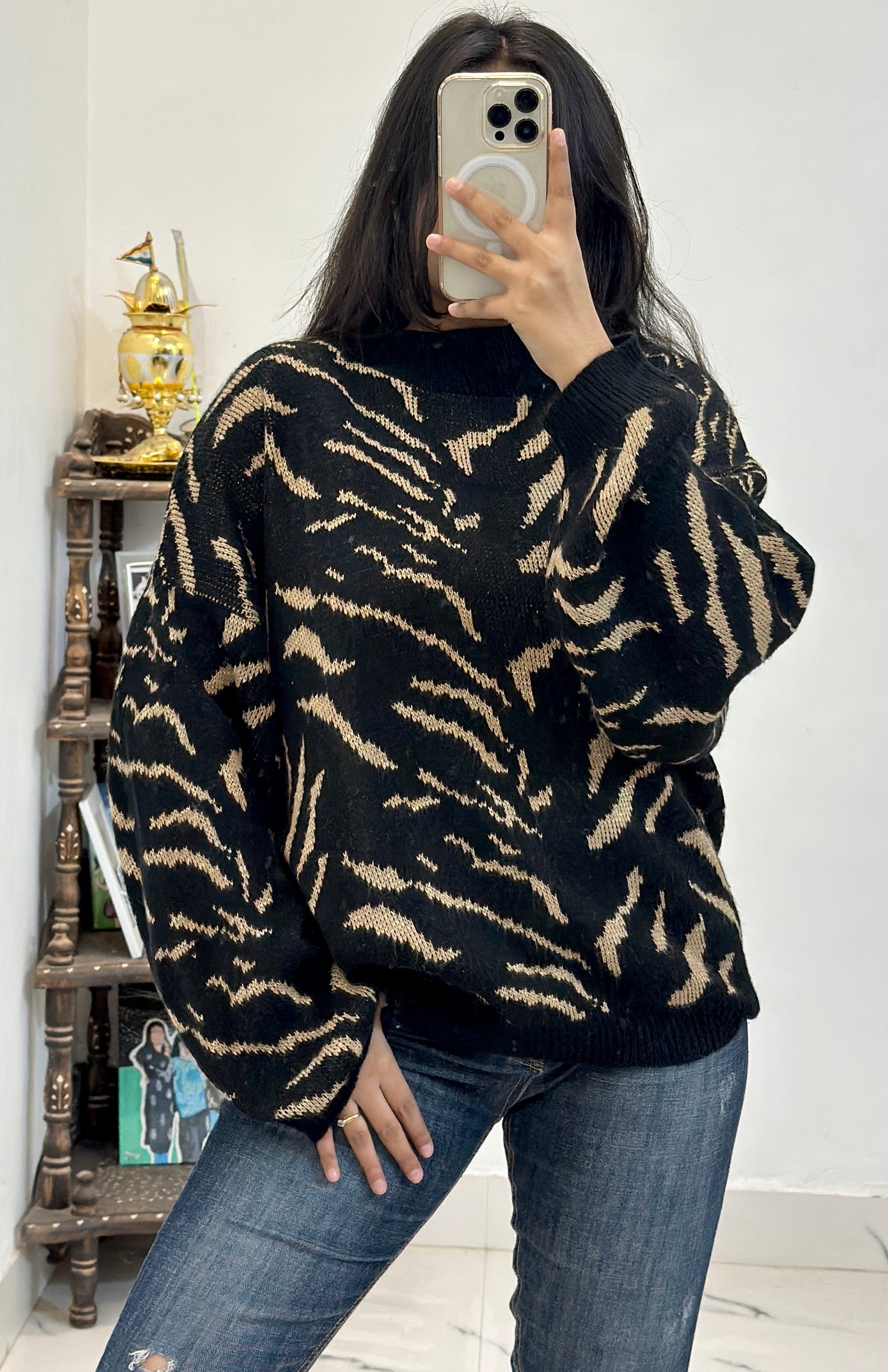 Oversized Korean sweater (44-46)