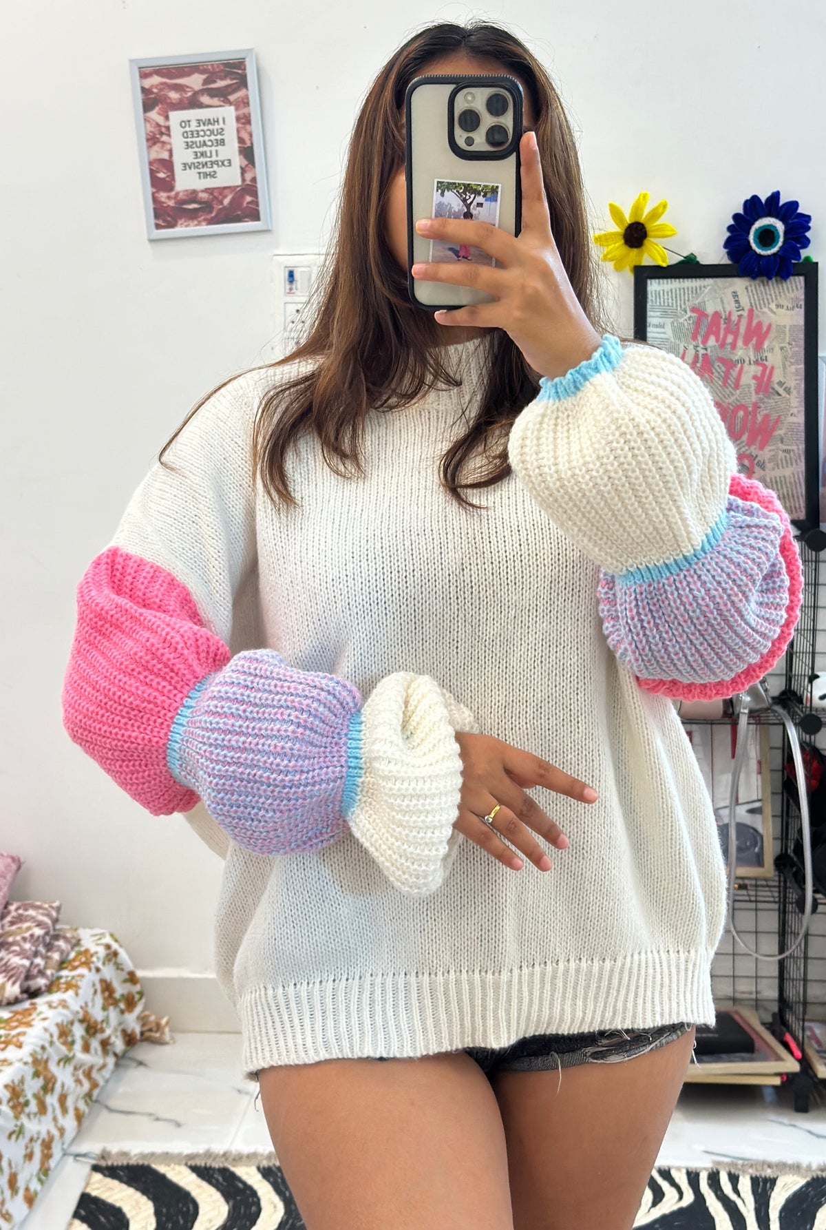 Pretty korean sweater (38-42)
