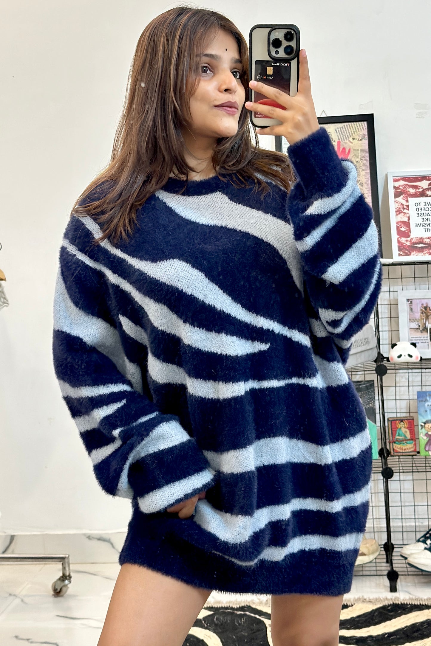 Oversized Korean sweater (44-46)
