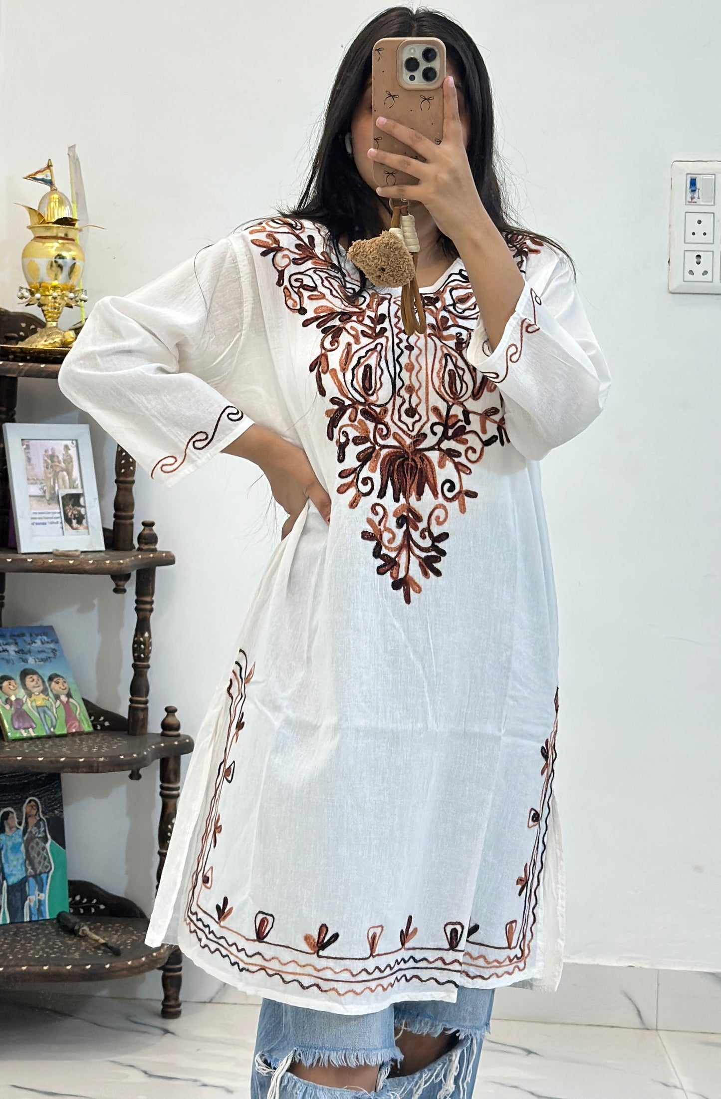 Embroidered kurti (40-42)