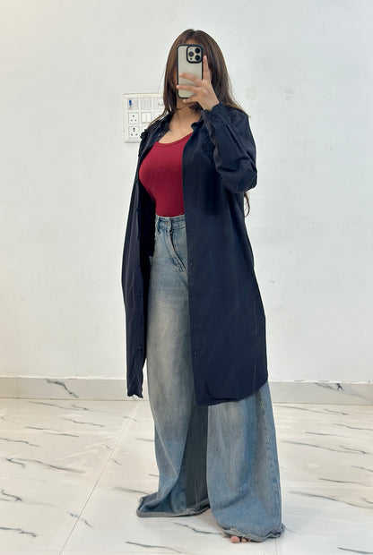 Long oversized shirt (38-40)