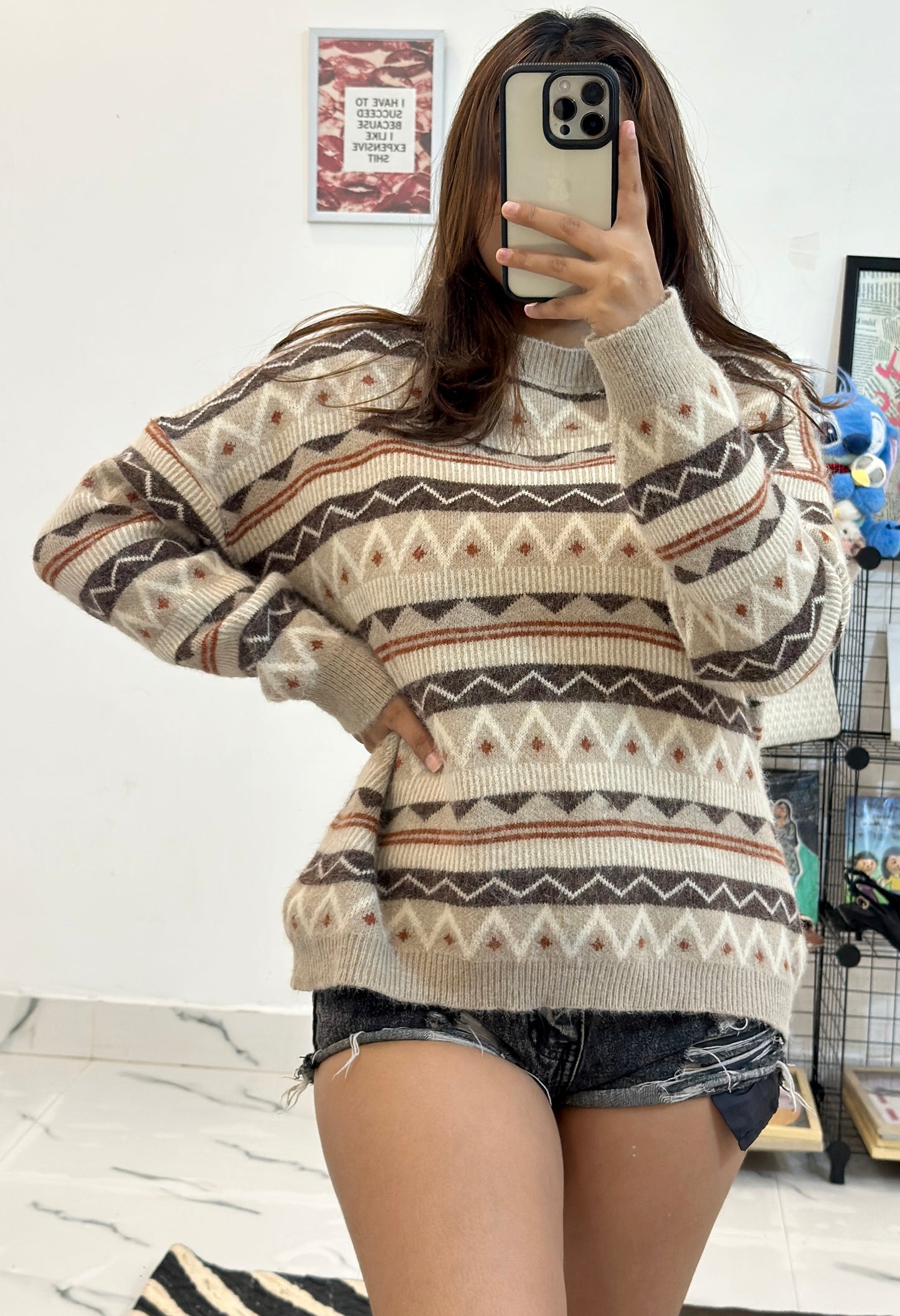 Oversized Korean sweater (38-40)