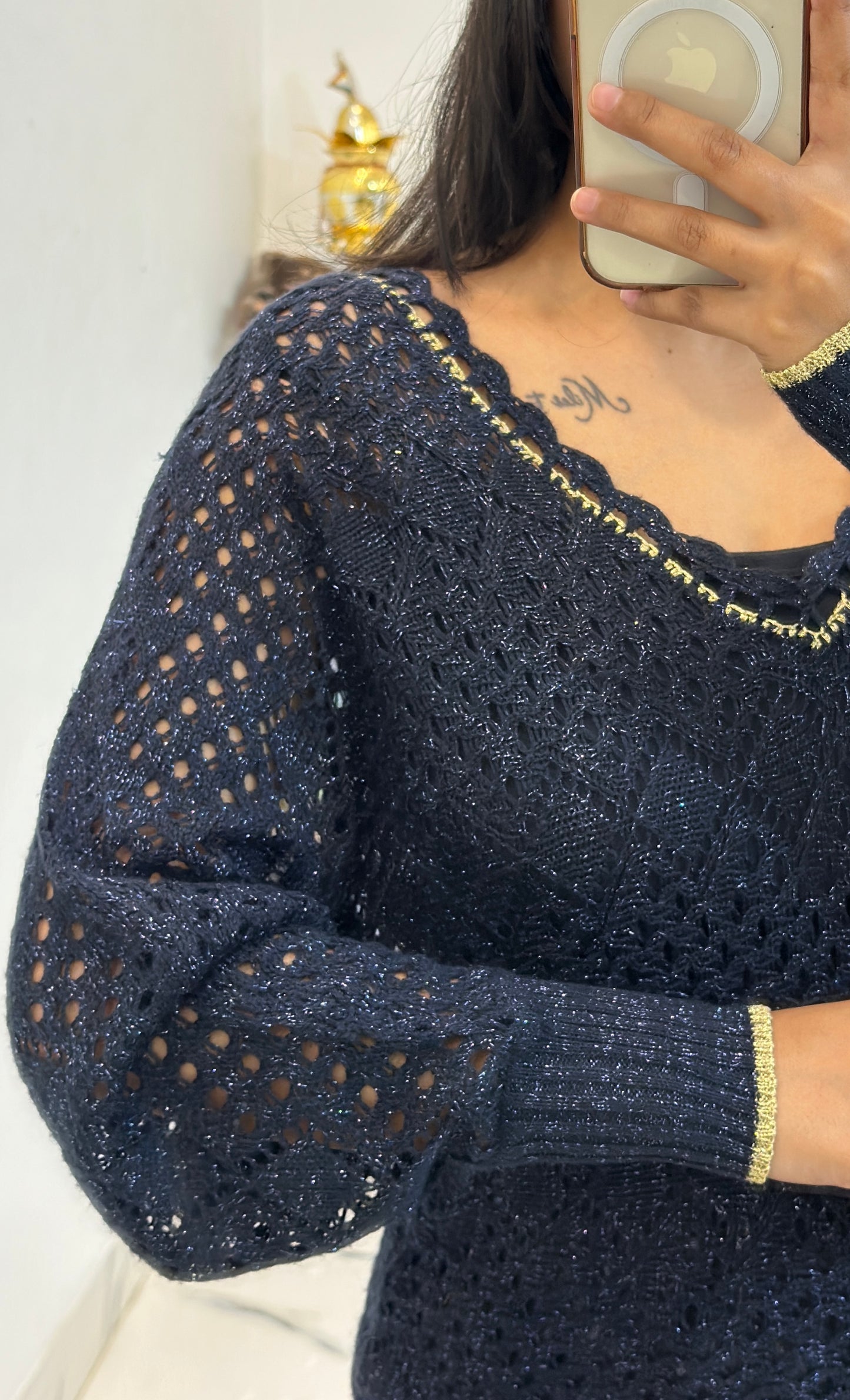 Crochet oversized top (42-44)