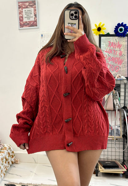 Oversized Korean cardigan (42-46)