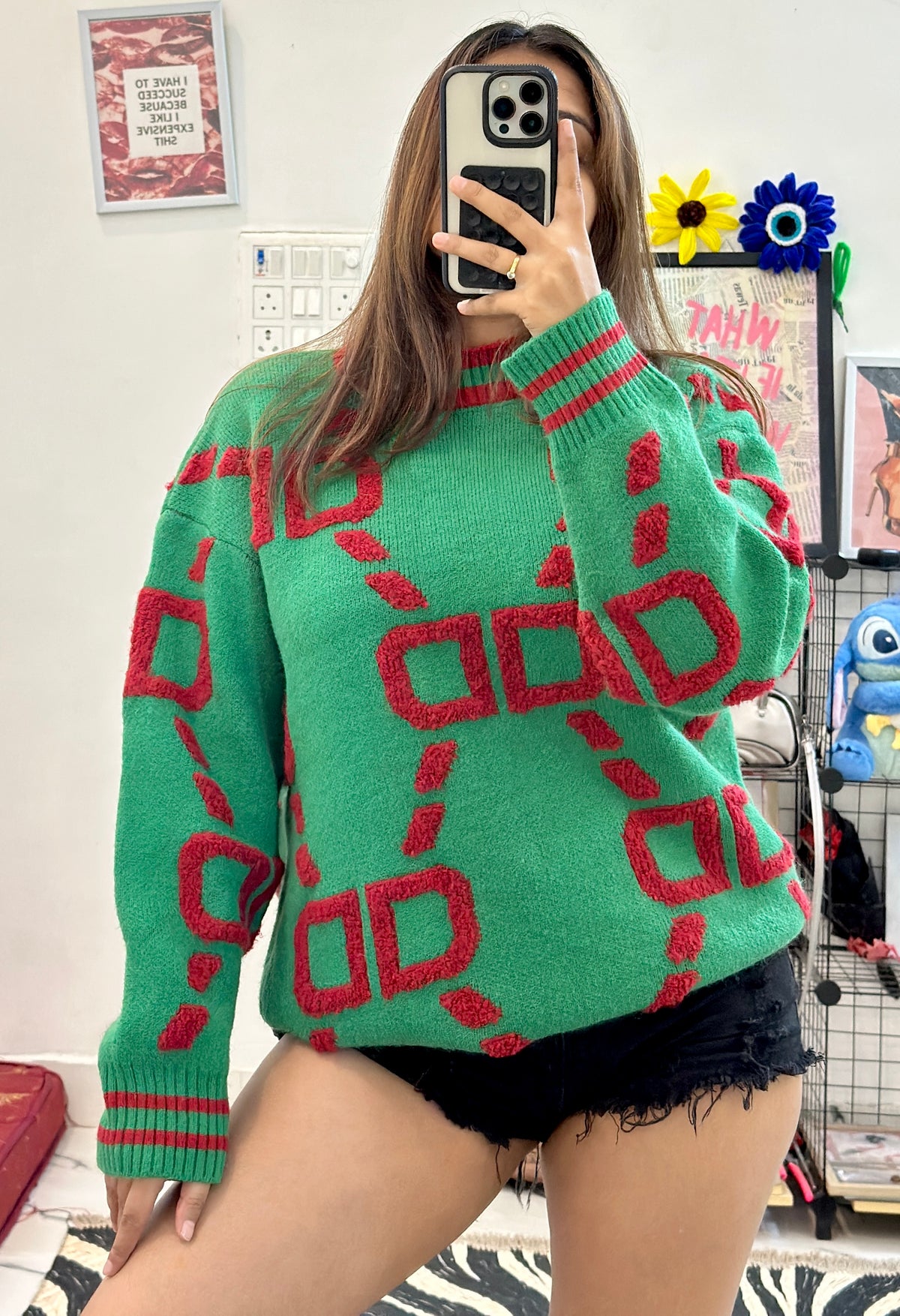 Oversized Korean sweater (40-42)
