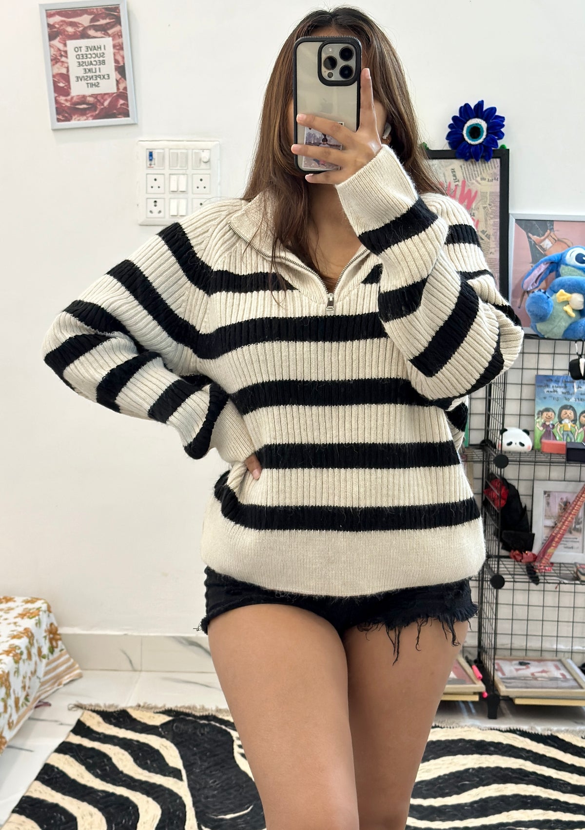 Oversized Korean sweater (38-42)