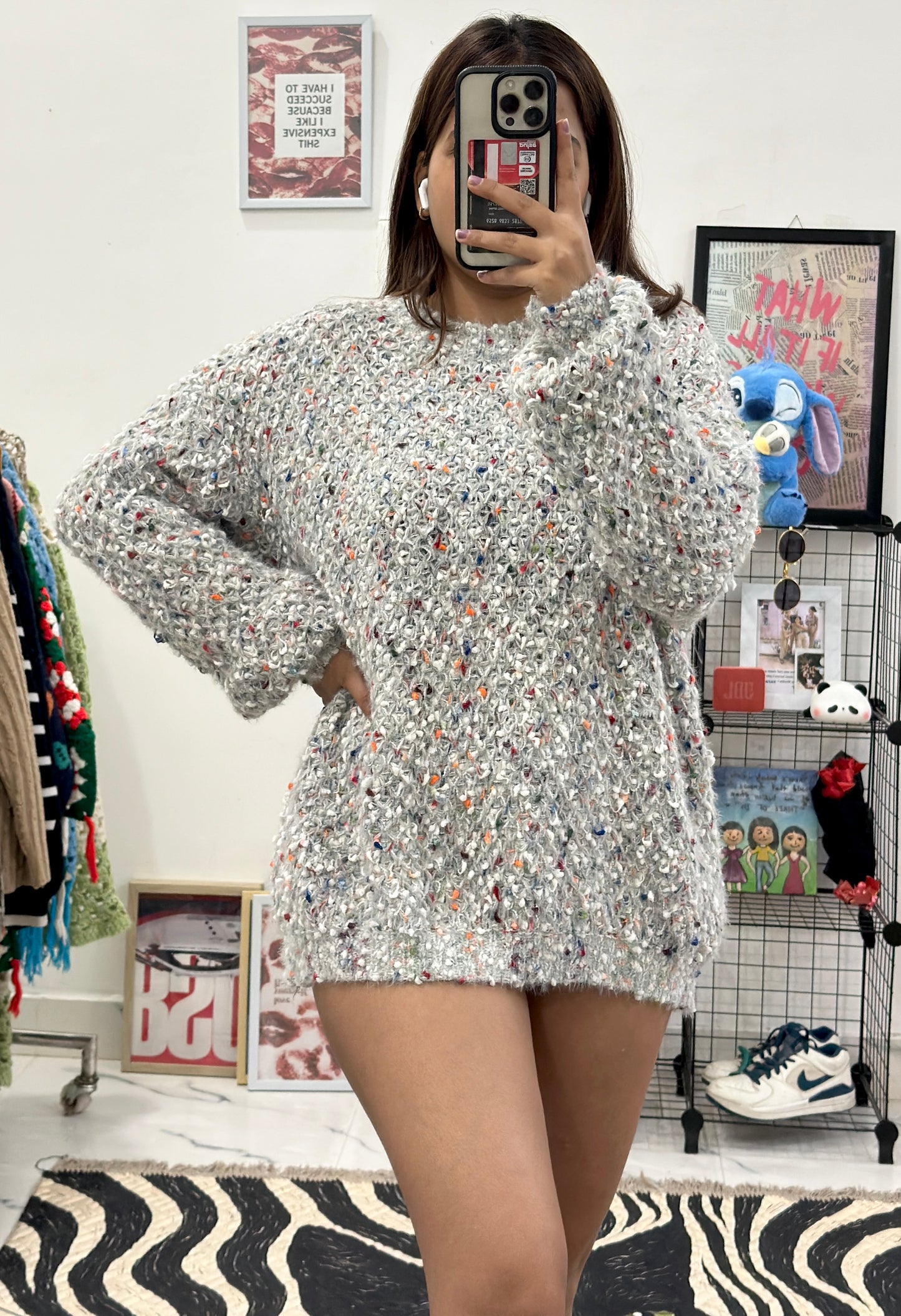 Oversized Korean sweater (40-42)