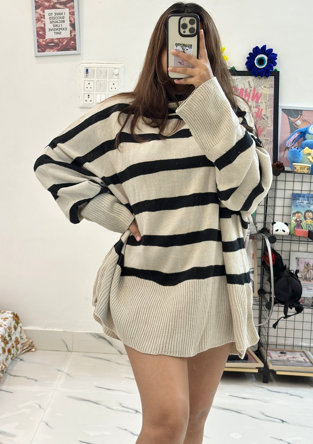 Oversized Korean sweater (44-48)