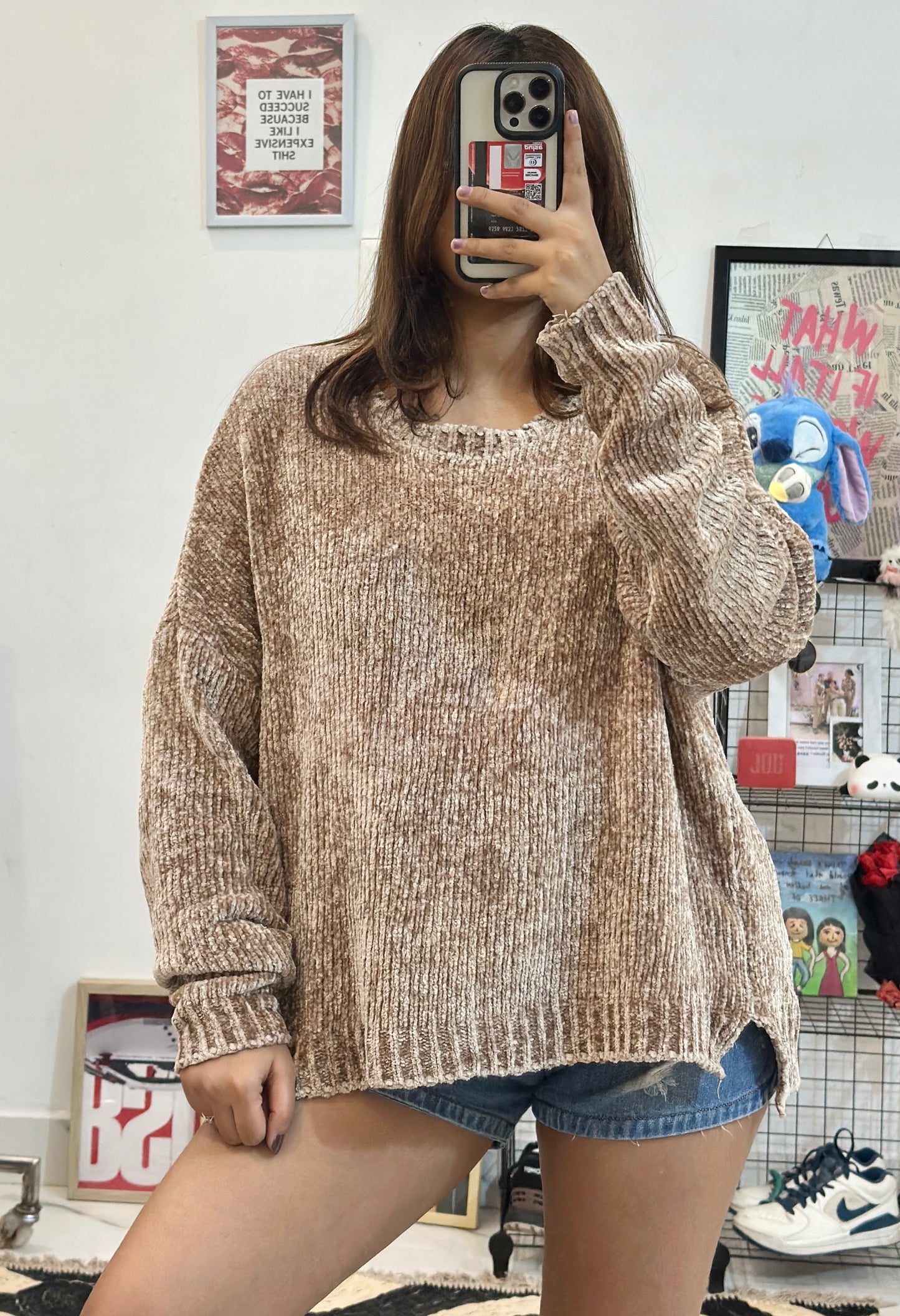 Oversized Chanel sweater (44-46)