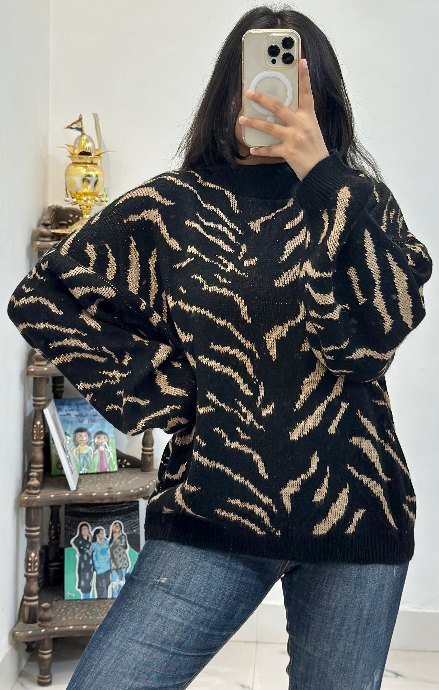 Oversized Korean sweater (44-46)