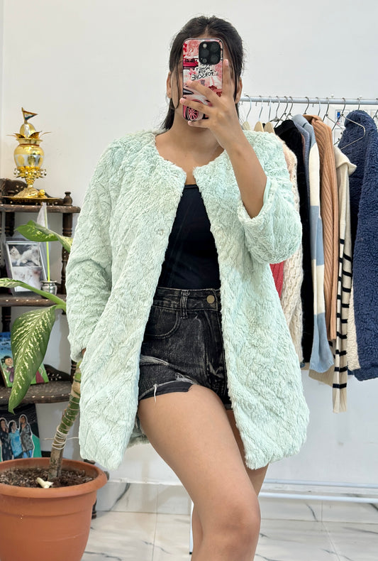 Very soft furr cardigan (XS 30-32)