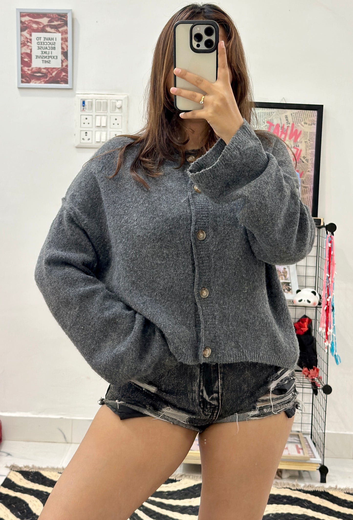 Oversized Korean cardigan (42-44)