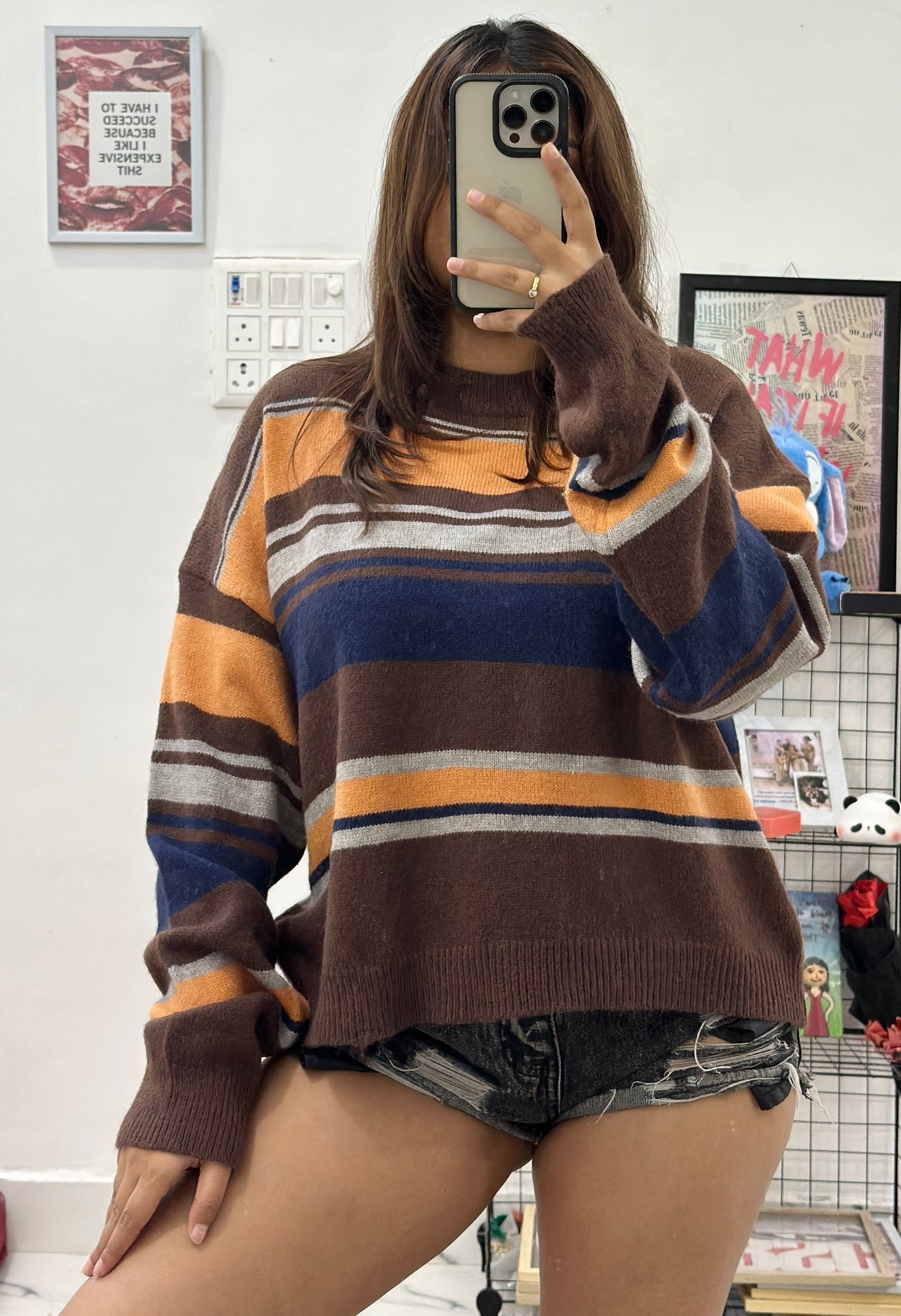 Oversized Korean sweater (42-44)