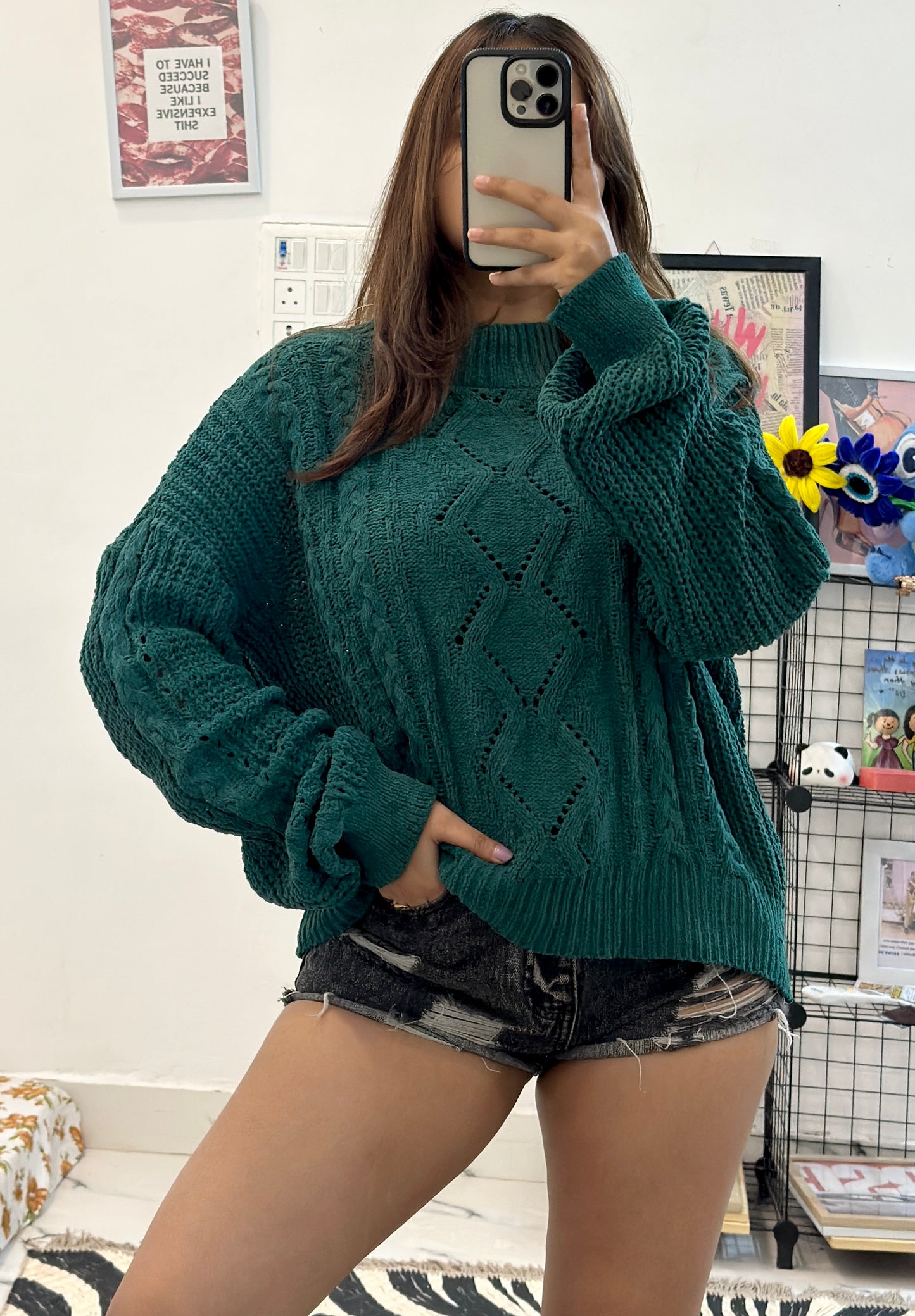 Oversized Korean sweater (42-44)