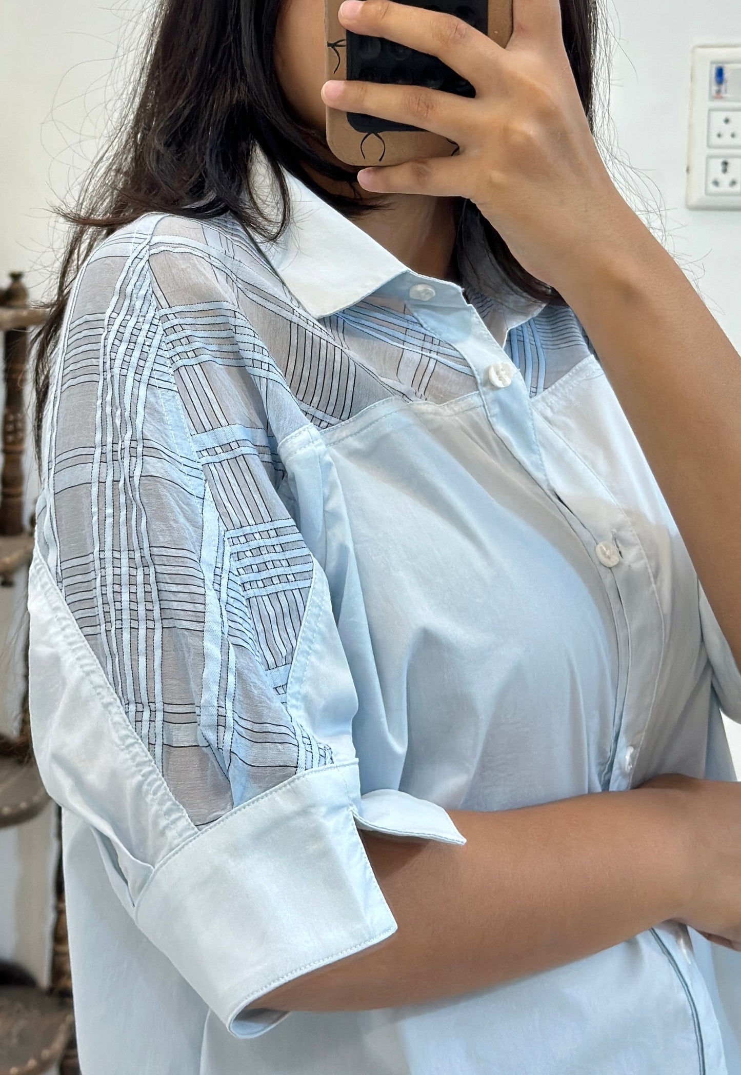 Pretty cotton shirt (36-38)