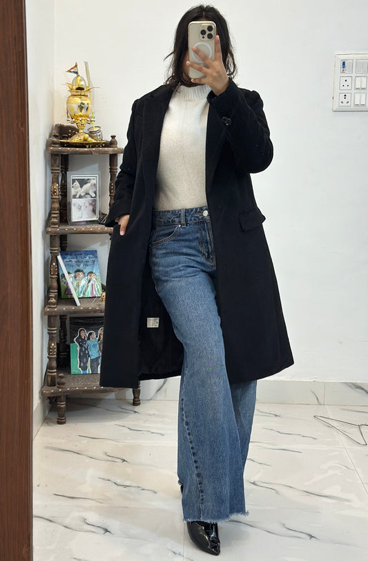 Heavy long coat (32-34)