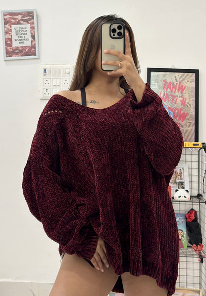 Oversized Chanel sweater (48-50)