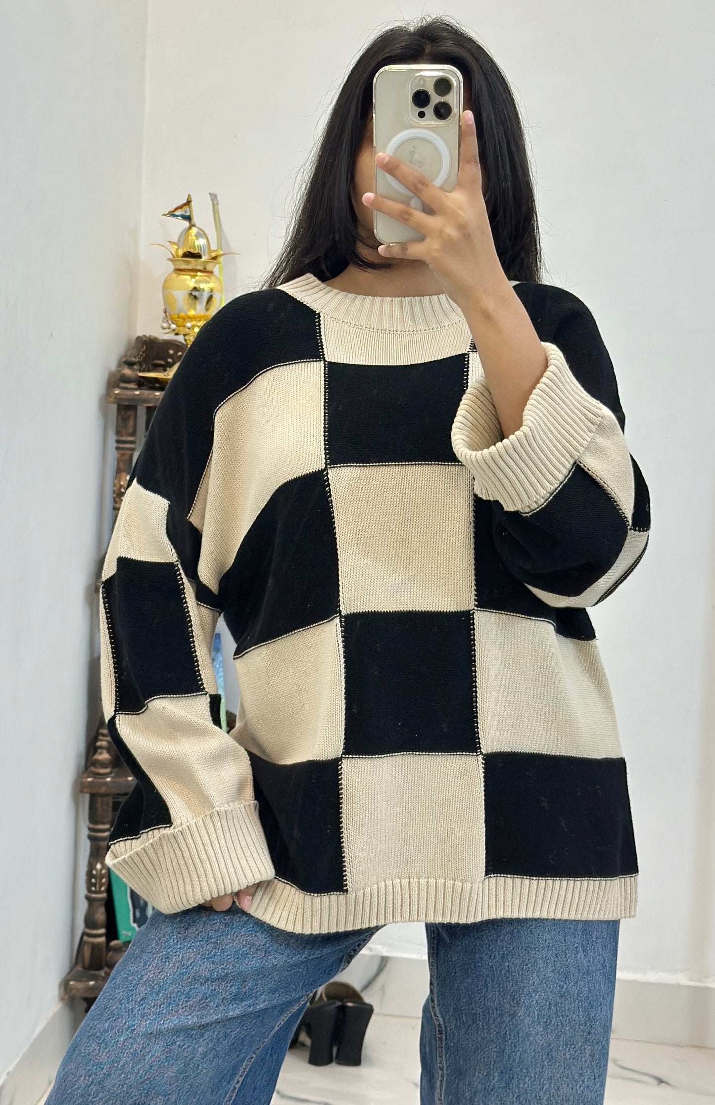 oversized Korean sweater (46-48)