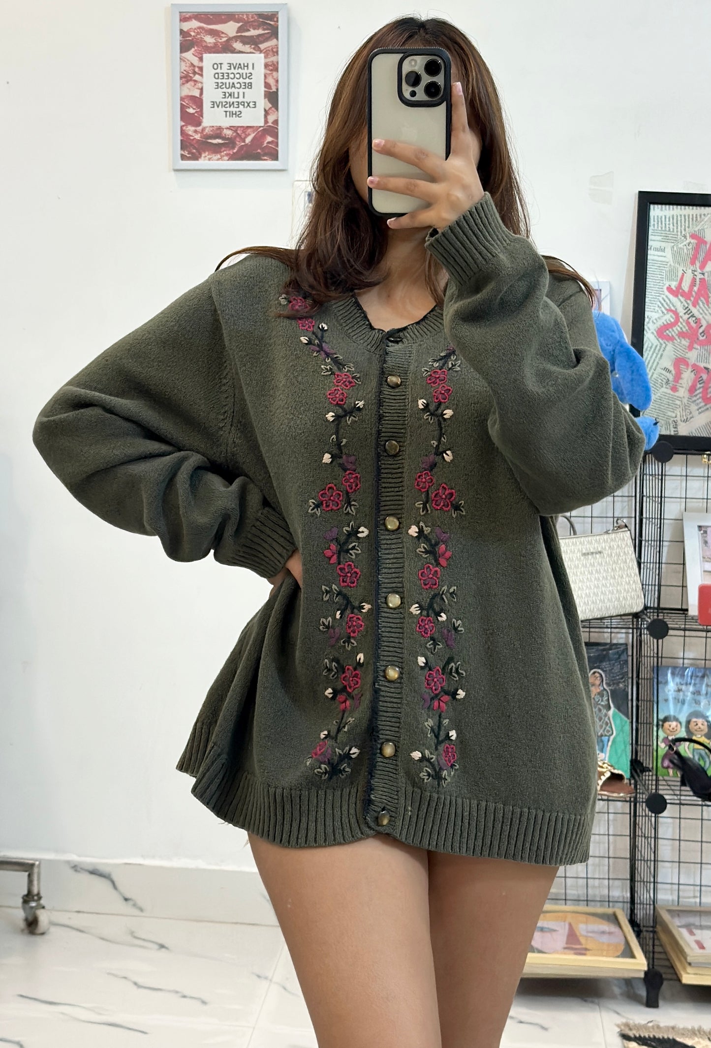 Oversized Korean cardigan (40-42)