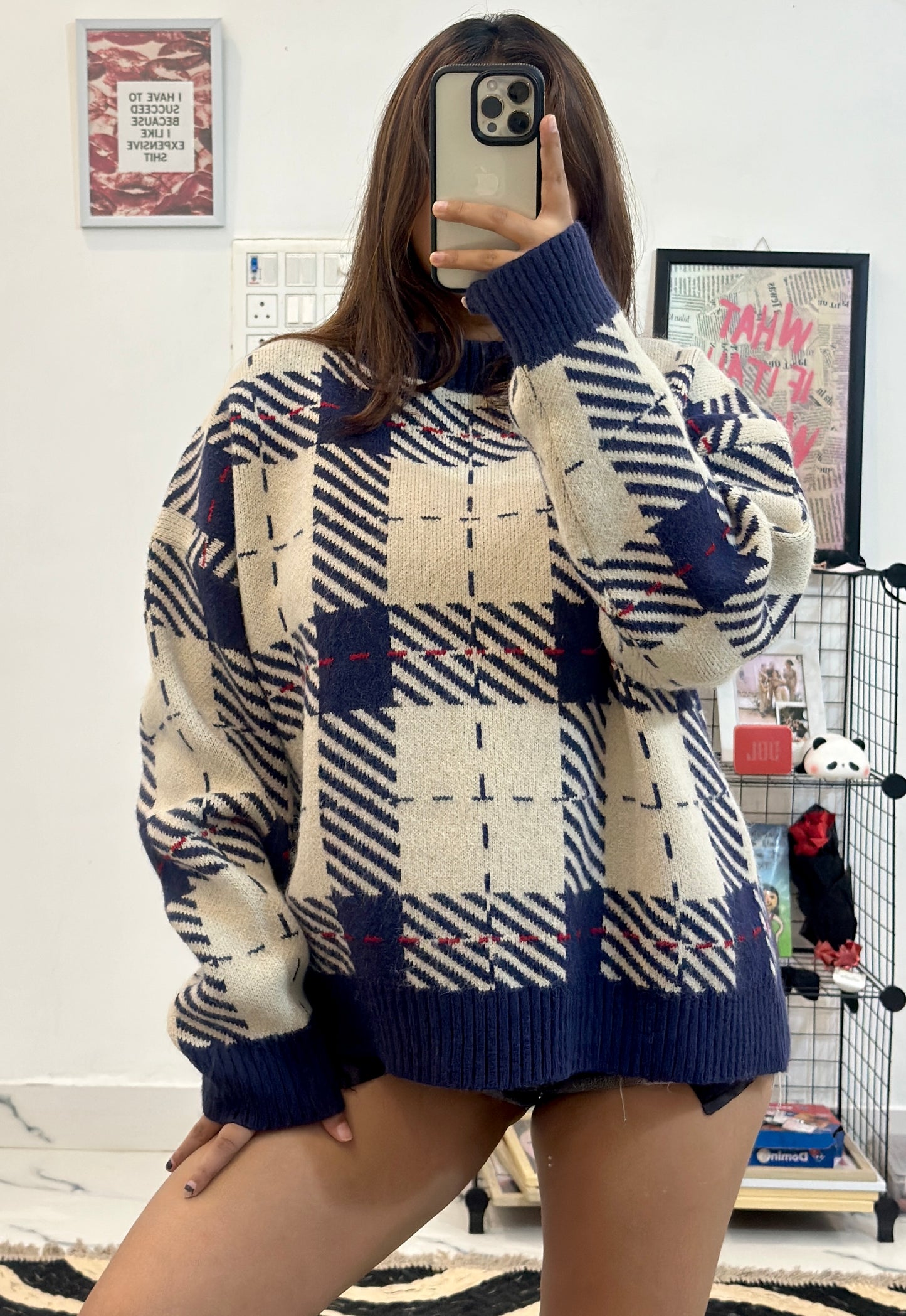 Oversized Korean sweater (44-46)