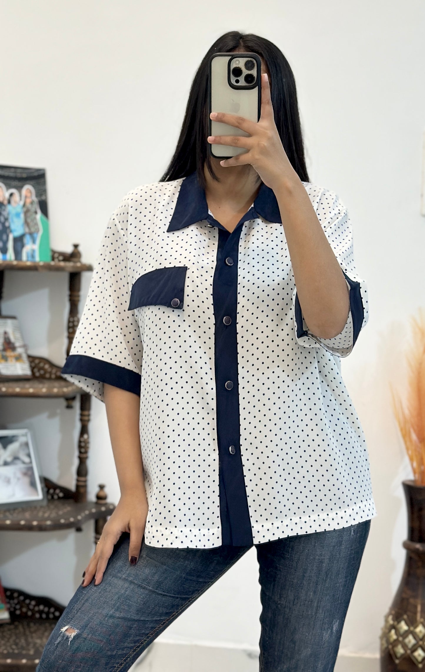 Oversized shirt (Upto 40-42)