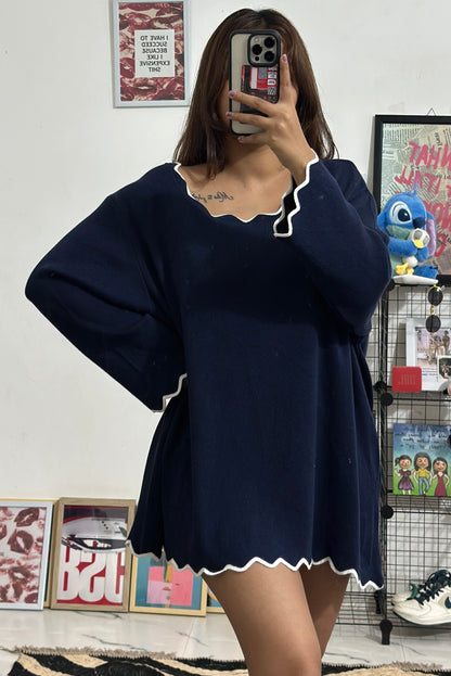 Oversized korean sweater 46-48