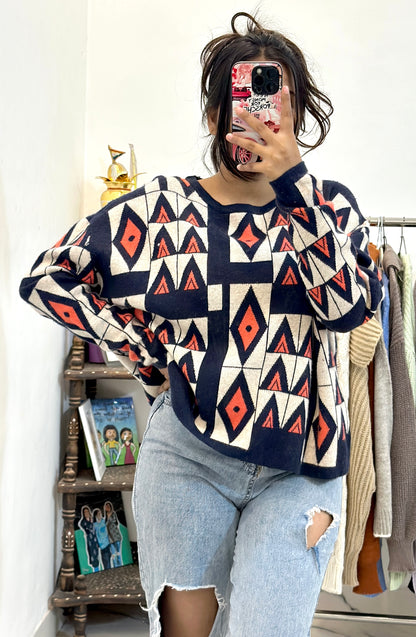 Oversized Korean sweater (40-42)