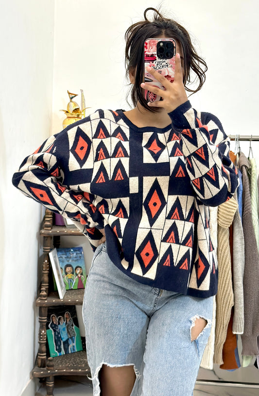 Oversized Korean sweater (40-42)