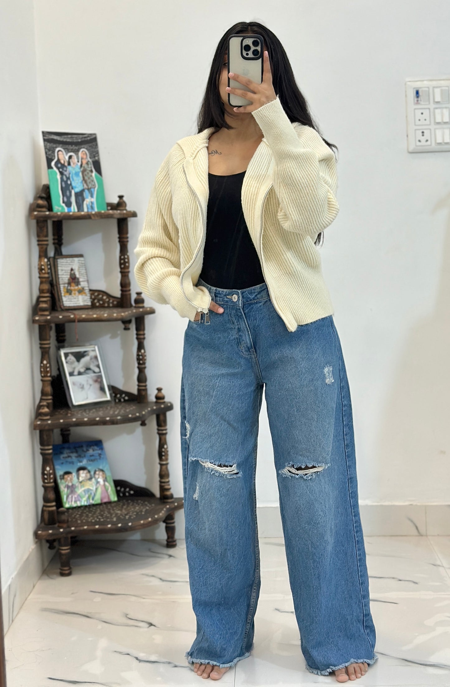 Hooded sweater (38-40)