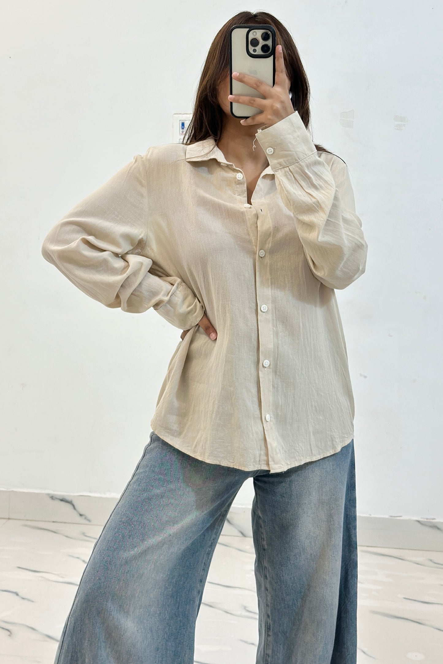 Linen shirt (36-38)