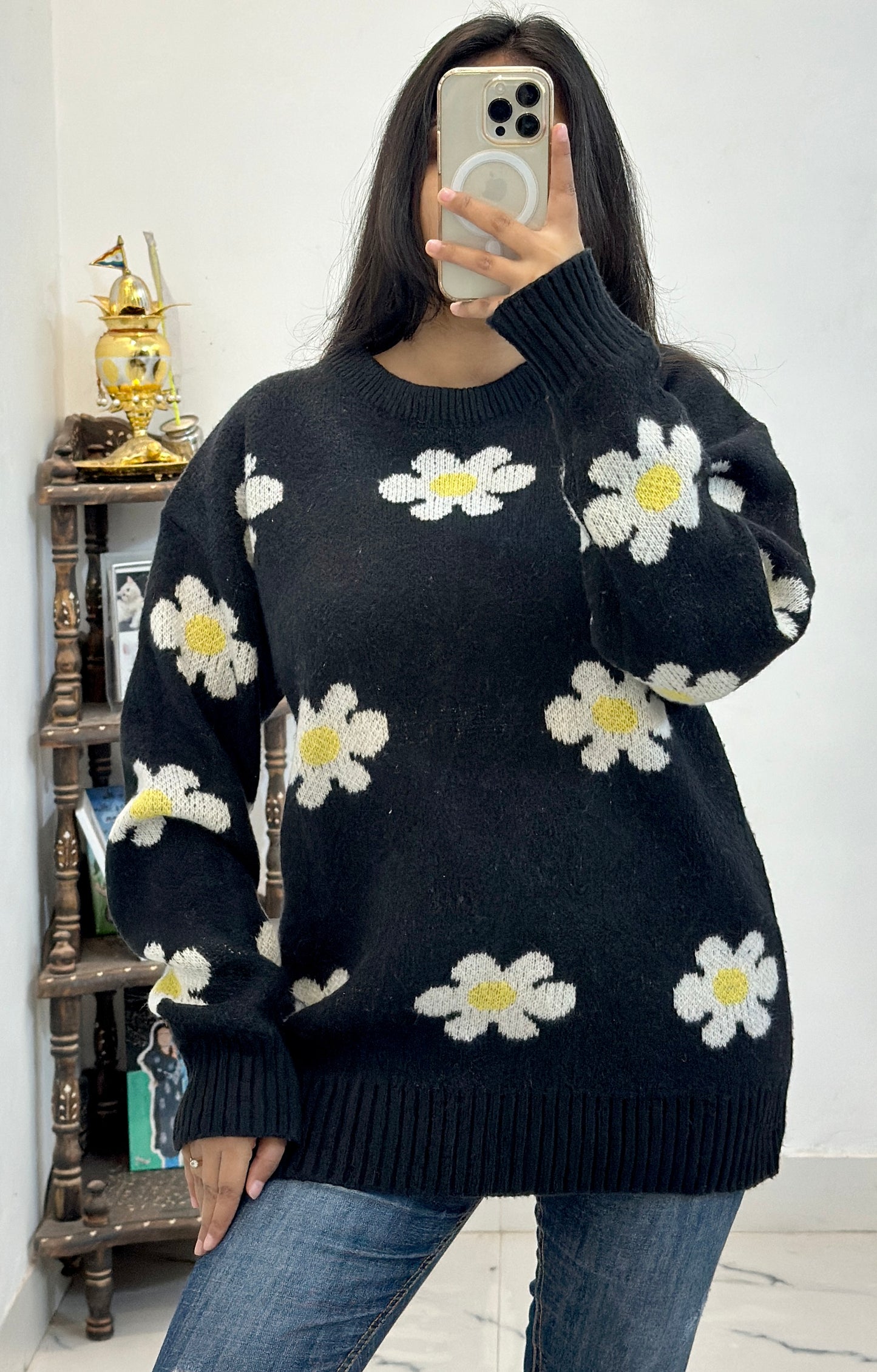 Oversized Korean sweater (38-40)