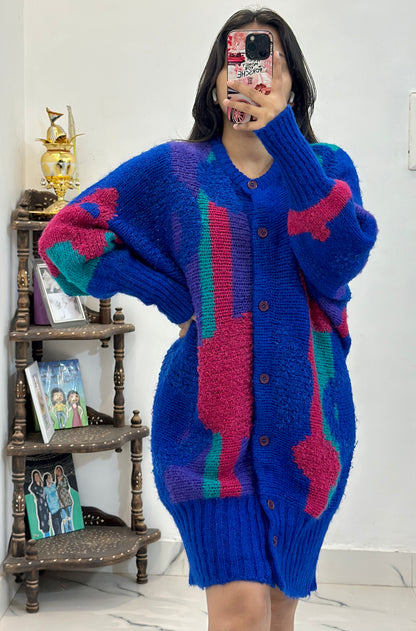 Heavy Korean long cardigan (44-46)
