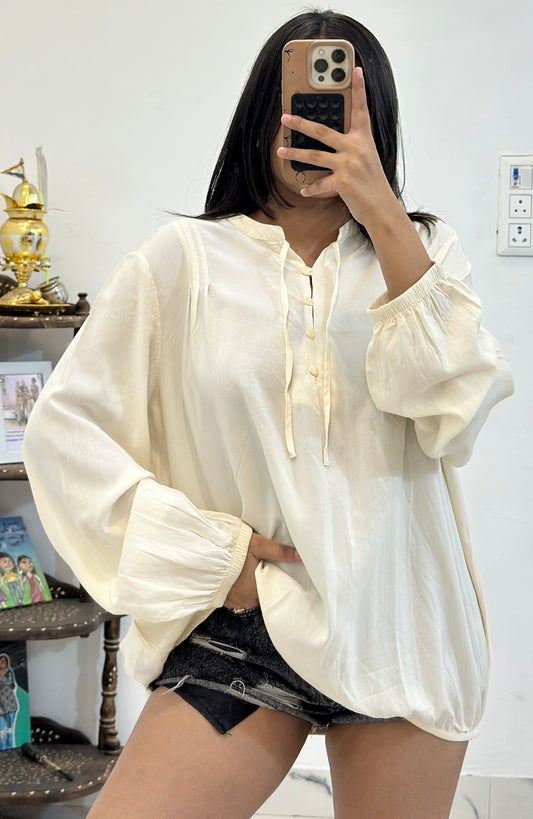 Oversized cotton top (40-42)