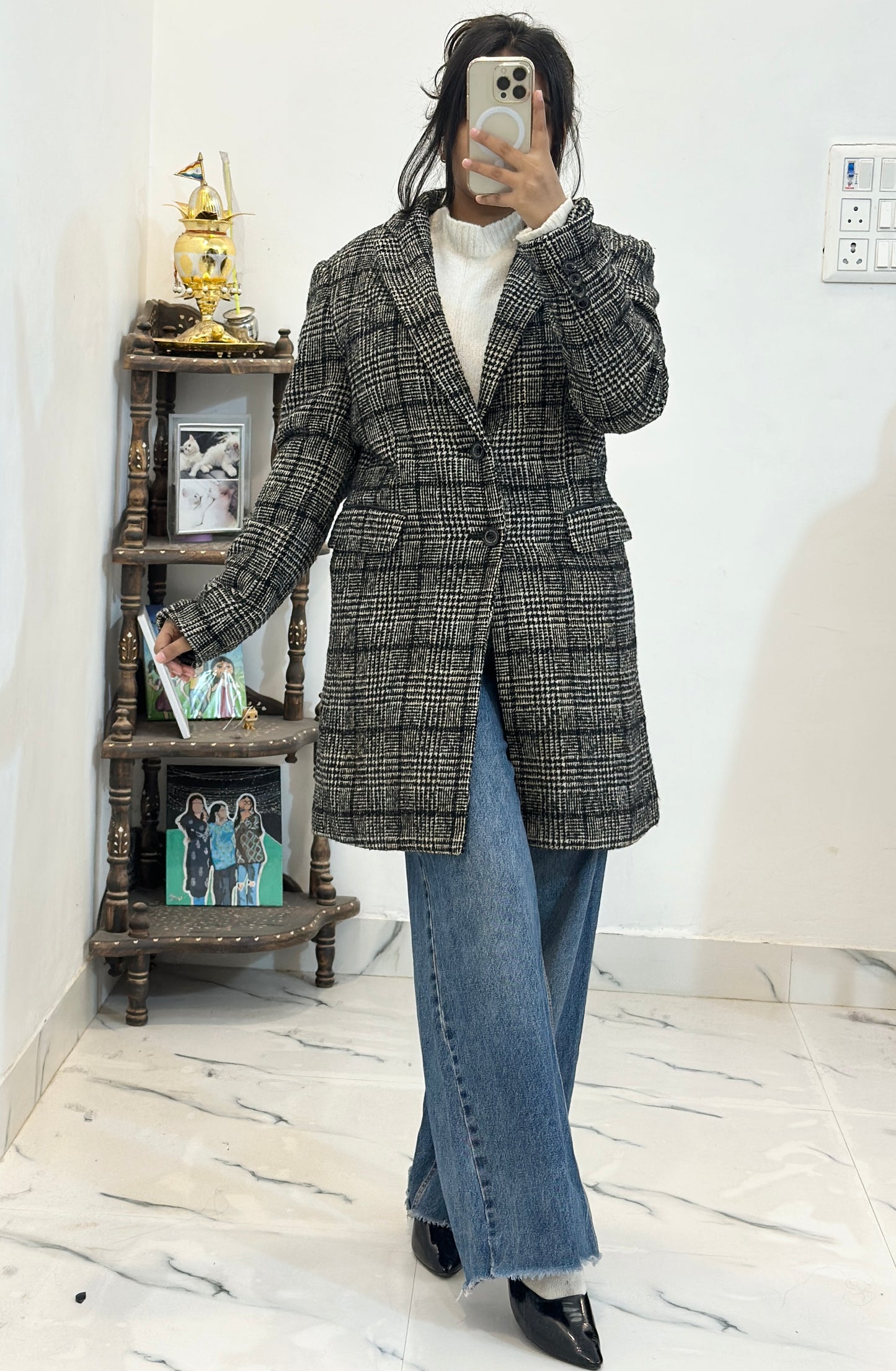 Korean long coat (34-36)