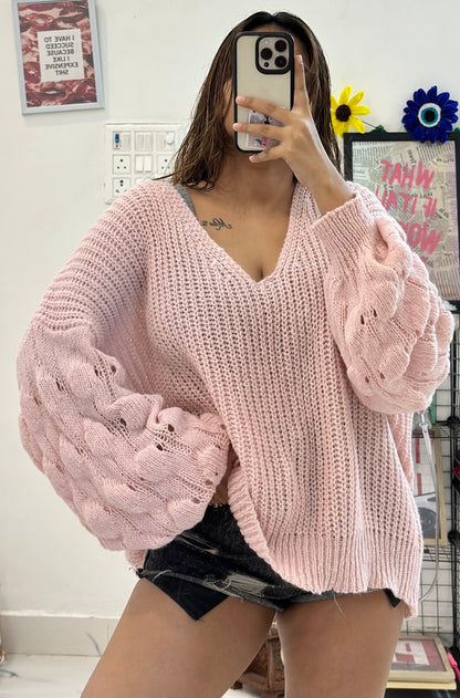 Oversized pretty sweater (48-50)