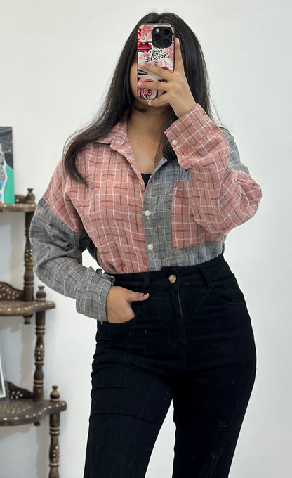 Oversized cotton shirt (Upto 40)