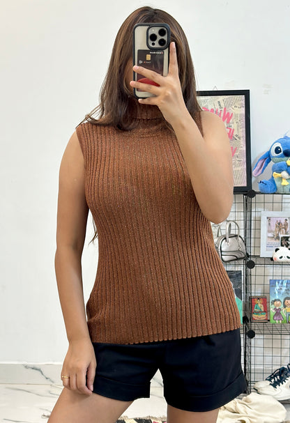 Korean shimmer vest top (34-38)